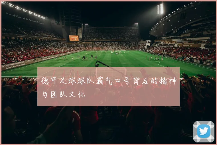 德甲足球球队霸气口号背后的精神与团队文化